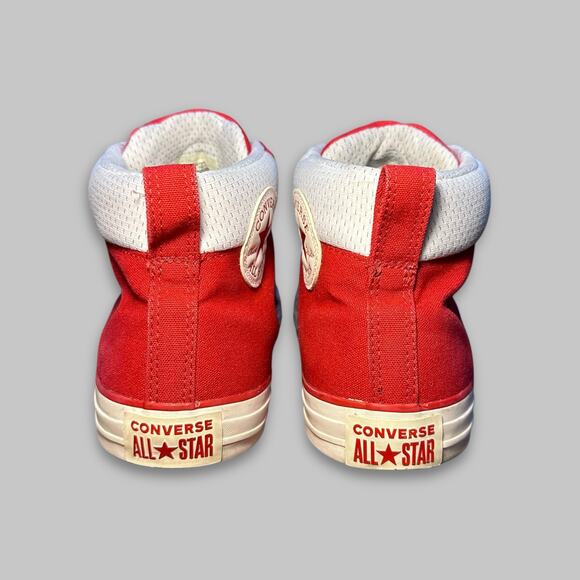 Converse Chuck Taylor All Star Red High-Top Sneakers - Men’s Size 12